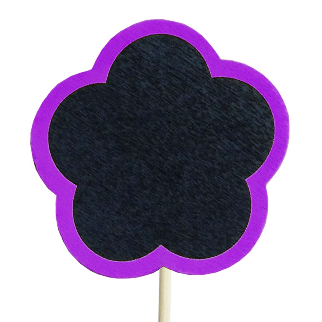 Chalkboard Lavender Daisy Pick - PPC Temkin